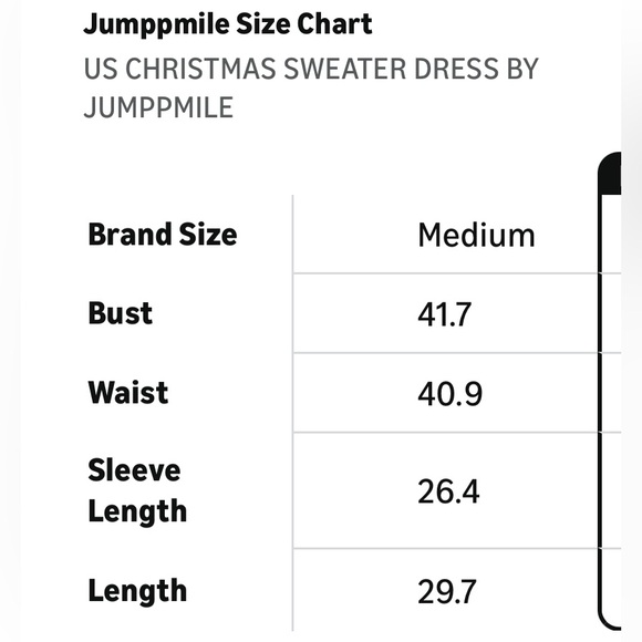 NWT- Medium Red Llama Pattern Women's Sweater Dress - Picture 8 of 8